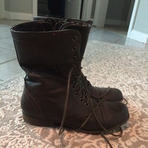 Madden Girl combat boots